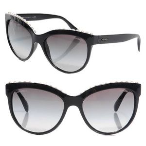 Chanel pearl butterfly sunglasses 6040